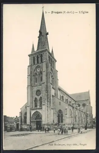 AK Fruges /P.-de-C., L`Église