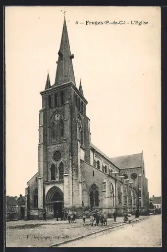 AK Fruges /P.-de-C., L`Église