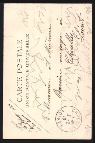 AK Berck-Plage, Le monument Cazin-Perrochaud