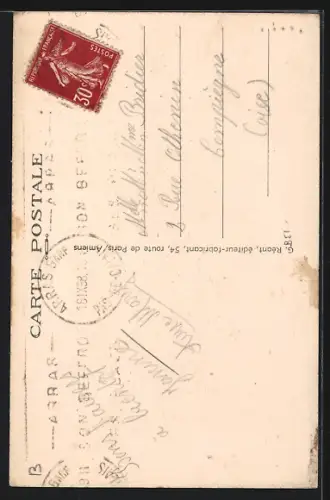 AK Saint-Laurent-Blangy /P.-de-C., L`Église