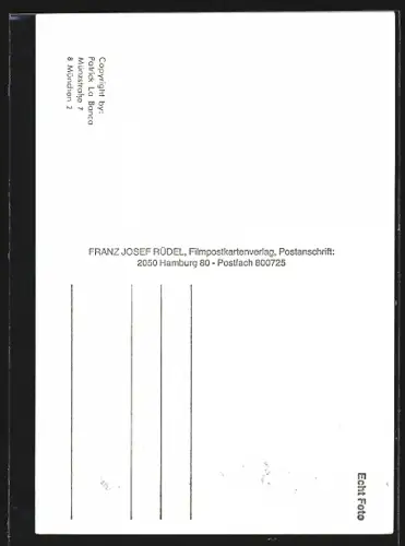 AK Horst Buchholz mit breitem Lächeln, Autograph
