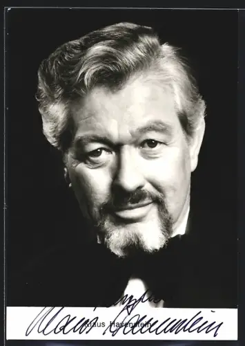 AK Klaus Havenstein, Portrait, Autograph