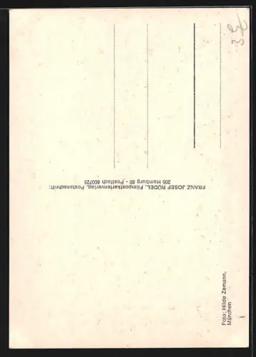 AK Peter Pasetti, Portrait, Autograph