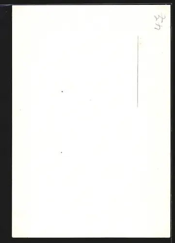 AK Heinz Moog, Portrait, Autograph