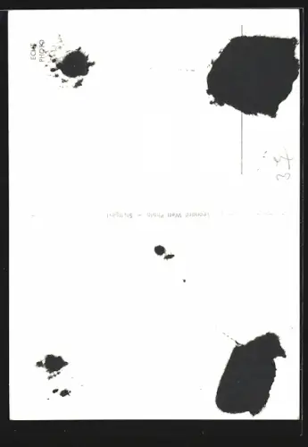 AK Alfred Schieske, Portrait, Autograph