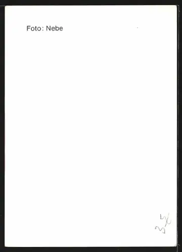 AK Hans Rosenthal lächelt, Autograph