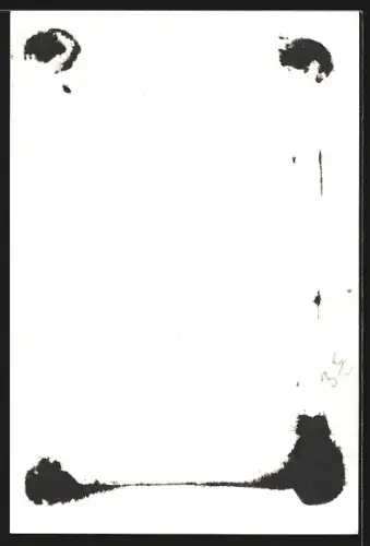 AK Hans Richter lächelt, Autograph