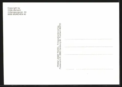 AK Winnie Markus lächelt, Autograph