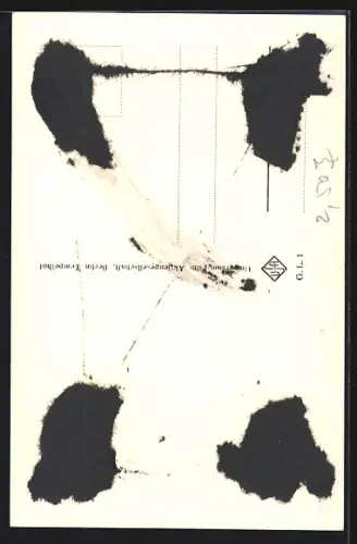 AK Günther Lüder mit ernstem Gesicht, Autograph