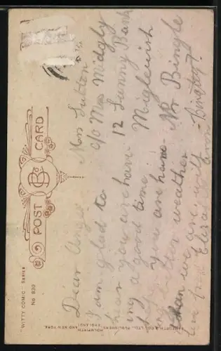 AK Kind steht nackt hinter einer Stange, Prisoner at the bar gives the judge two guesses