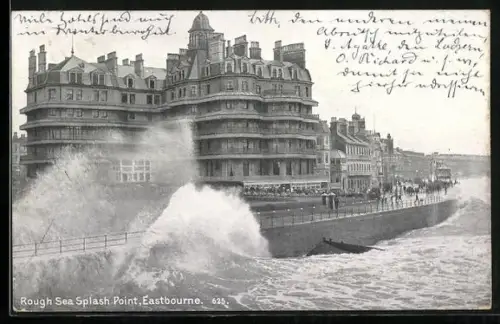 AK Eastbourne, Rough sea splash point