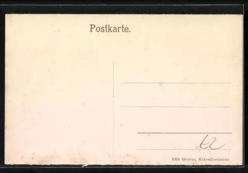 AK Hermsdorf, Burg Kynast, Burghof mit Staubsäule