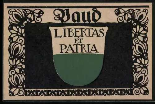 AK Schweiz, Wappen von Vaud
