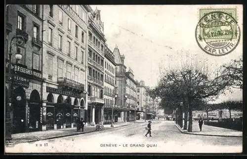 AK Geneve, Le grand quai