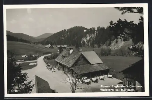 AK Mariazell, Walstern, Roman Englmaiers Gasthaus
