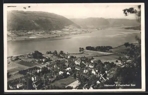 AK Steindorf a. Ossiacher See, Teilansicht