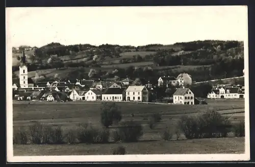 AK Grafendorf /Stmk., Ortspanorama mit Umgebung