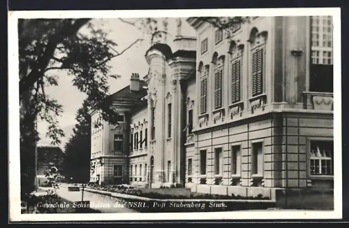 AK Stubenberg /Stmk., Gauschule Schielleiten des NSRL Stubenberg