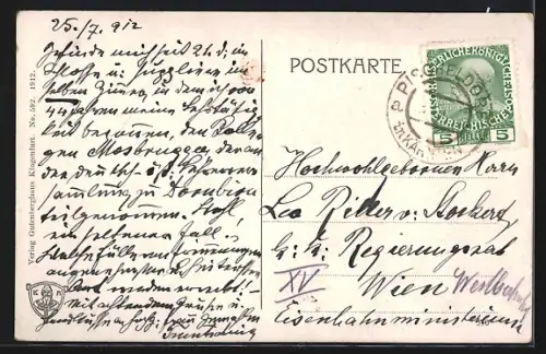 AK Magdalensberg, Freudenberg bei Pischeldorf, Ortspartie mit Kirche