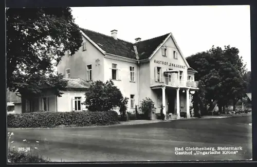 AK Bad Gleichenberg, Gasthof Ungarische Krone
