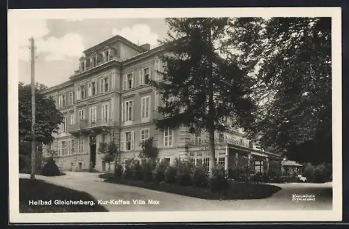AK Gleichenberg, Kur-Café Villa Max