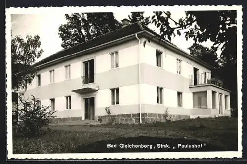 AK Bad Gleichenberg /Stmk., Hotel Paulushof