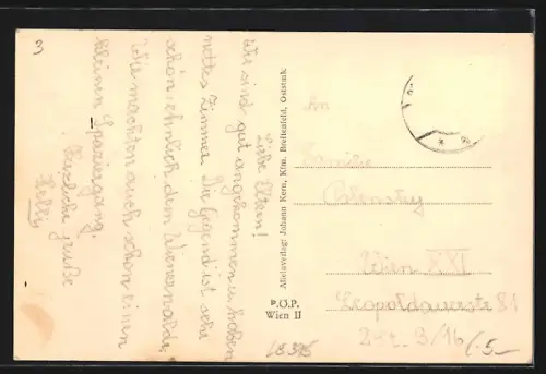 AK Breitenfeld /Oststeiermark, Ortspartie mit Kirche