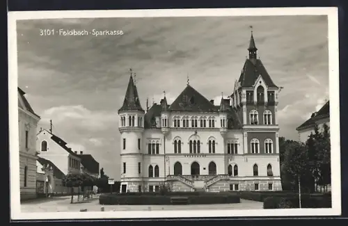 AK Feldbach, Strassenpartie mit Sparkasse