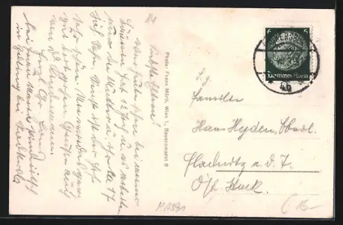 AK Radkersburg, F. M. Conradkaserne, Neue Murbrücke, Hauptplatz