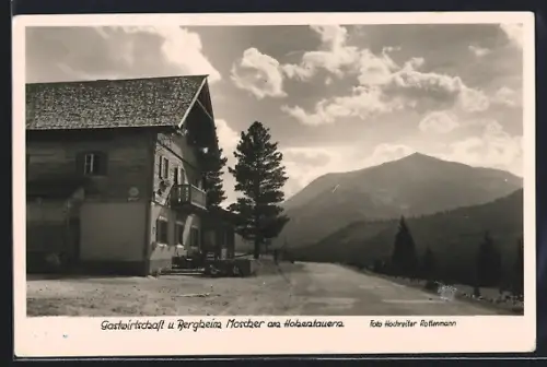 AK Hohentauern, Gasthaus und Bergheim Moscher