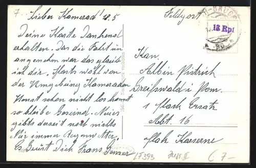 AK Zeltweg, Ortsansicht mit Alpenpanorama