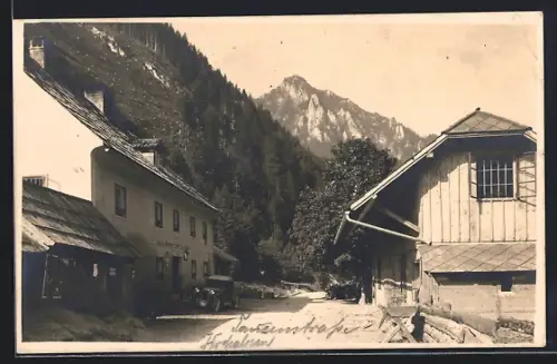 AK Hohentauern, Gasthaus Brodjäger an der Tauernstrasse