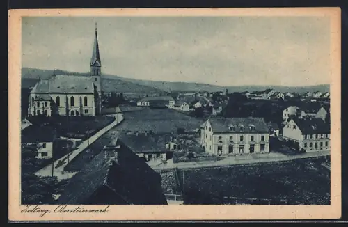 AK Zeltweg, Gesamtansicht aus der Vogelschau