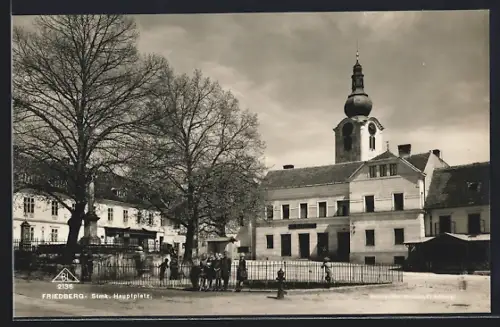 AK Friedberg, Partie am Hauptplatz
