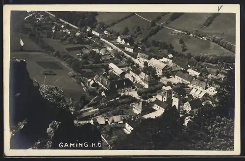 AK Gaming /N. Ö., Teilansicht mit Strassenpartie