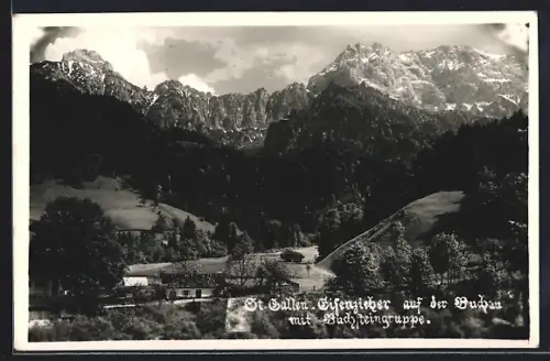 AK St. Gallen, Häuser und Umgebung