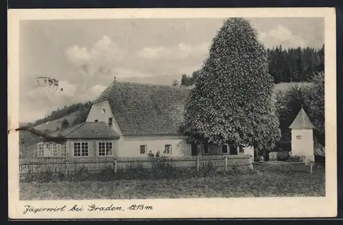 AK Graden, Gaststätte Jägerwirt in der Totalen