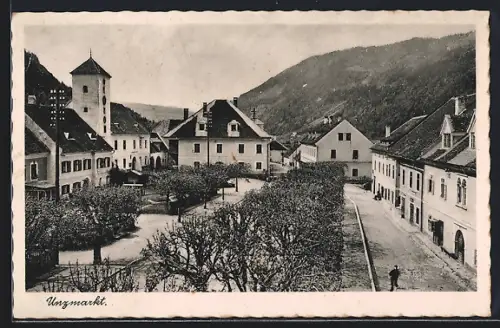 AK Unzmarkt, Partie im Ort