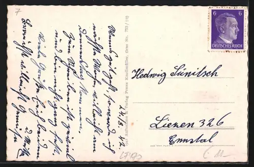 AK Unzmarkt, Partie im Ort