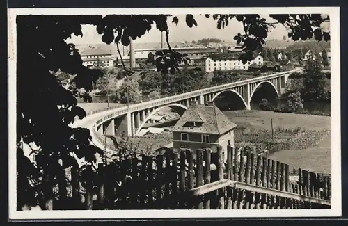 AK Judenburg, Neue Brücke und Strasse