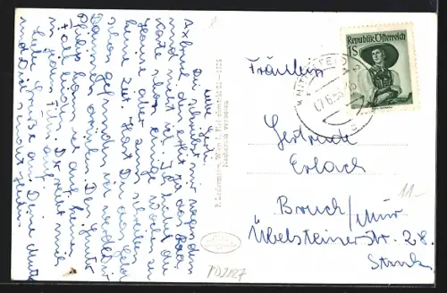 AK Knittelfeld /Stmk., Post- und Telegraphenamt