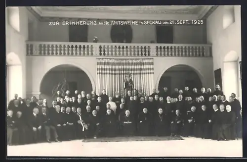 AK Seckau, Amtsweihe am 21. September 1925, Gruppenbild