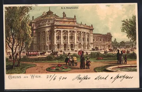 AK Wien, K. k. Burgtheater