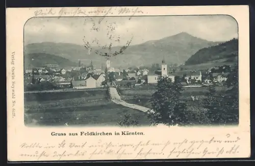 AK Feldkirchen /Kärnten, Gesamtansicht