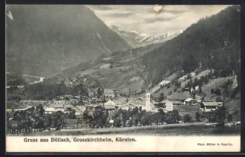 AK Döllach /Grosskirchheim, Gesamtansicht