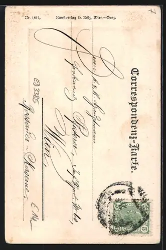 AK Judenburg, Der Hauptplatz mit Kirche