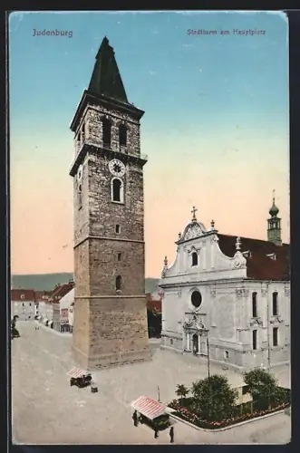 AK Judenburg, Stadturm am Hauptplatz