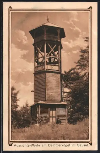 AK St. Andrä im Sausal, Demmerkogel, Aussichts-Warte