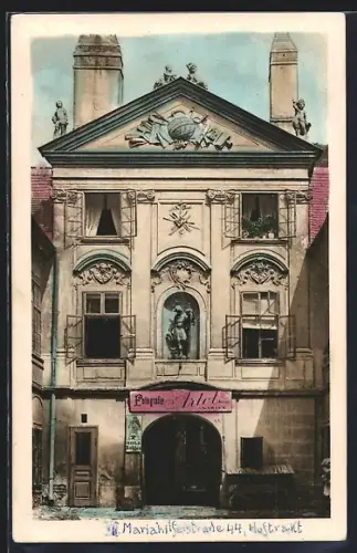 AK Wien, Hoftrakt des Hauses VI. Mariahilferstr. 44