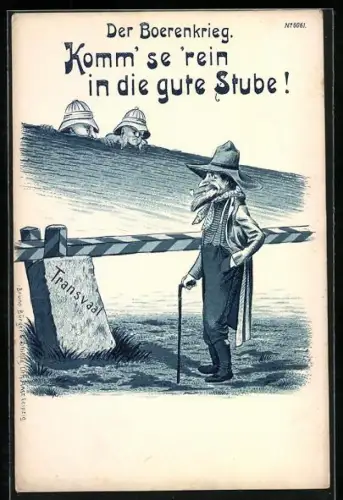 AK Der Boerenkrieg, Komm` se `rein in die gute Stube